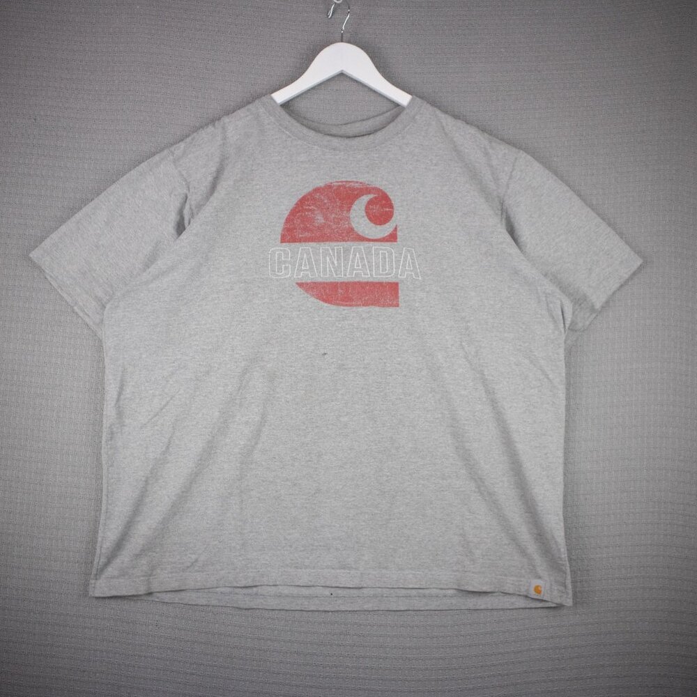 Carhartt Canada 2XL Graphic Tee Mens Grey